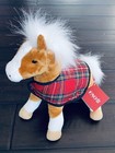 Fao Schwarz Pony Horse Plush Stuffed Animal 1st Place Racehorse Doll Toy Kids 
