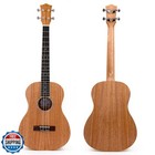 Kmise Baritone Ukulele 30 Inch Mahogany Ukelele 4 String Hawaii Guitar Uke G-