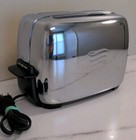 Vintage Retro 1950 s General Electric Chrome Ge Toaster 2 Slice 92t82 Atomic Usa