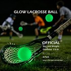 Dgyhyllo Glow In The Dark Lacrosse Balls 8-pack Official Size Green