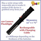 Safety Technology Foot Long Stun Flashlight