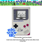Color Game Boys Assorted Credit Card Skin Cover  Smart Card Sticker Skin Decal