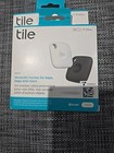Tile Mate Versatile Item Keychain Tracker  4-pack  Black   White -  new Sealed 