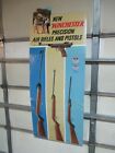 Winchester Cardboard In Store Sign Advertising Winchester Air Rifles 70 s Large
