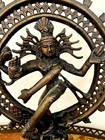 Antique Hindu Dancing Shiva Nataraja Lord Of Dance Bronze 11-1 2  High