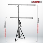5core Dj Light Stand Stage Lighting Truss System Hand Crank Heavy Duty Adj