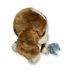 Vintage Applause Sad Sam Honey Plush Dog W Blue Bird Toy 6-7    W Tag