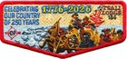 Oa Lodge 134 Tsali Six Flap Set Usa 250th Semiquincentennial America 2026