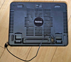 Gearhead Notebook Cooling Pad Laptop Cooler Usb Powered Blue Led Fan