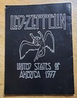 Led Zeppelin 1977 Concert Tour Program