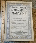 40s 30s   1915 Vintage antique National Geographic Magazines Lot Of 9 