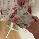 Zimmermann Silk Sheer Mischief Blouse Top Size 3 Large Floral Fairy