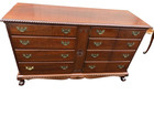 67007  Antique Mahogany Dresser Cabinet Chest