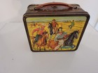 1965 Original  Bonanza Lunchbox With Thermos Nice Condition By Aladdin