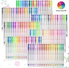140 Colors Gel Pens Set Gel Pen For Adult Coloring Books Drawing Painting