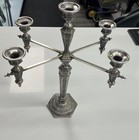 Antique Tall Candle Stick Holderwith 5 Arms Candelabra From Derby S P Co