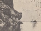1907 Lake Tahoe Print Ad     Steamer  Cave Rock Trestle Bridge   Tahoe Tavern Pix
