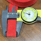 Red Spring Rail Felt Strip For Piano Repair  52  Long 13 16  Wide   110  X-thick