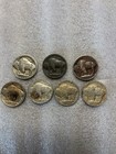 Lot Of 7 Buffalo Nickels