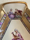 Antique German Beautifully Decorated Lovers Story Dish