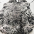 1x Natural Rex Rabbit Skin Hide Fur Pelt 16 5x10in