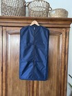 Tumi Lightweight Garment Travel Cover Bag Navy Zip Up Pocket Tri-fold Insert 36   