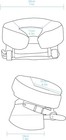 Trendbox Face Down Tabletop Massage Kit Adjustable Headrest Pillow