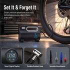 Heavy Duty Portable Air Compressor Car Tire Inflator Electric Pump Auto 12v