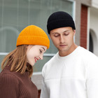 Beanie Hat Men Women Plain Knit Ski Cap Warm Slouchy Skull Winter Cuff Thermal