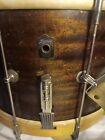 Antique Leedy Marching Band Snare Drum Elkhart Indiana Vintage Percussion