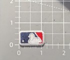 Mlb Baseball Logo Patch Back Hat Red White Blue 2 Pieces Embroidered Iron 0 5x1 