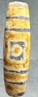      Tibetan Old Agate Heaven   Earth Universe Portal  Dzi  Bead  Rare Talisman    