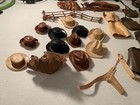 Nice Lot Of 30  Vintage Marx Johnny West Cowboy indian Accessories Parts