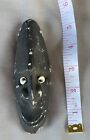 Papua New Guinea Sepik Region Ceremonial Spirit Amulet In Mask Form W  Shell Eye