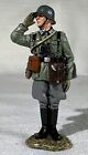 King And Country Ws093   Wwii German Waffen   Standing Saluting German Officer