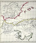 1818 D anville Map Ancient North Africa Carthaginian Empire Carthage Numidia 