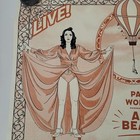 The Lady Beast Part Woman All Beast Vintage Style Circus Poster Signed