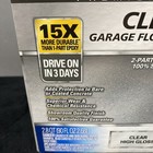 Rust-oleum 292514 Epoxyshield Premium Floor Coating Kit 90 Oz- Clear New