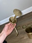 Vintage Heavy Brass Khira Food Press With 4 Disks