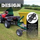 Three Way Trailer Hitch Adapter With Bolt Receiver Hitch For Lawn Mower 3-way At