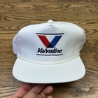 Vintage 90s Valvoline Oil Racing Snapback Trucker Hat Cap
