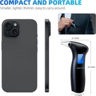 Professional Breath Blood Alcohol Bac Tester Blow-in Breathalyzer Digital Device