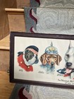 Antique Military Dogs Litho Print Wallace Robinson 1915 Wwi Bulldog Dachshund