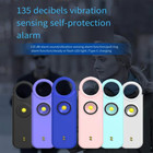 Personal Safety Alarm Self Defense Siren 135db Emergency Keychain W  Carabiner 