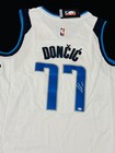 Luka Doncic Signed Dallas Mavericks Nba Basketball Jersey Coa