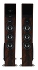 Rockville Tm150d Dark Wood Powered Home Theater Tower Speakers 10  Sub bluetooth