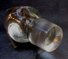 Old Heavy 9  Oz 4 5  Tall Clear Crystal Glass Liquor Decanter Stopper 1 25  Cork