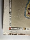 Original Vintage Germany Map Travel Poster 1935 Extra Large Version By Riemer
