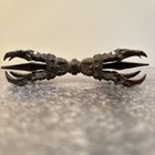 Vintage Style Tibetan 5-sect Vajra Dorje   Copper Buddhist Ritual Decor