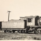 Western Pacific Railroad Engine Locomotive No  46 Antique Photo 